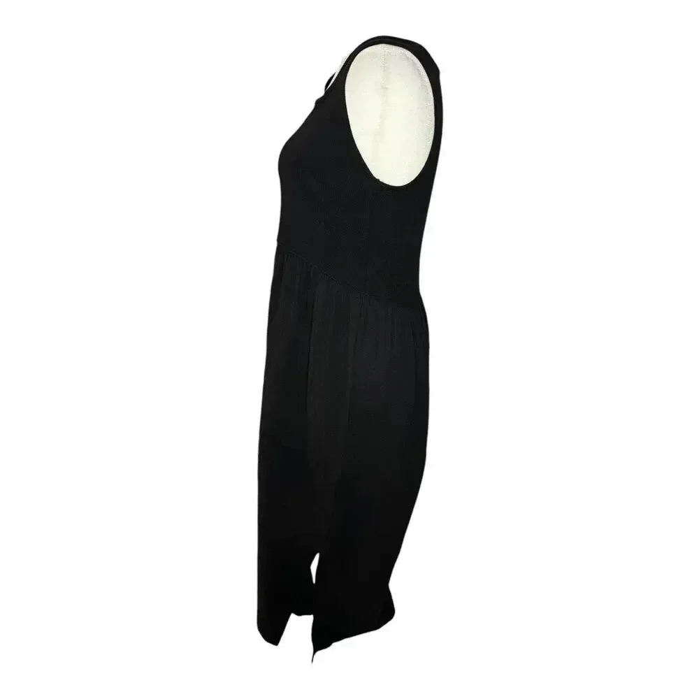 NEW Madewell Women’s XS Black‎ Knit Tank Midi Dress NWT Soldout Style - Picture 3 of 8
